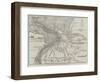 Map of the New Fortifications of Antwerp-John Dower-Framed Giclee Print