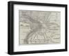 Map of the New Fortifications of Antwerp-John Dower-Framed Giclee Print