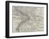 Map of the New Fortifications of Antwerp-John Dower-Framed Giclee Print