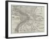 Map of the New Fortifications of Antwerp-John Dower-Framed Giclee Print