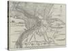 Map of the New Fortifications of Antwerp-John Dower-Stretched Canvas