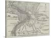 Map of the New Fortifications of Antwerp-John Dower-Stretched Canvas