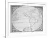 Map of the New World 1587-Richard Hakluyt-Framed Giclee Print