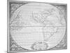 Map of the New World 1587-Richard Hakluyt-Mounted Giclee Print