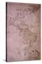 Map of the New World, C.1532-null-Stretched Canvas