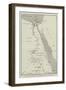 Map of the Nile Region, to Illustrate the Advance on Dongola-null-Framed Giclee Print