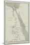 Map of the Nile Region, to Illustrate the Advance on Dongola-null-Mounted Giclee Print