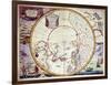 Map of the North Pole-John Seller-Framed Giclee Print