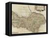 Map of the North Riding of Yorkshire-Robert Morden-Framed Stretched Canvas