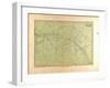 Map of the North Star Sky, 1872-null-Framed Giclee Print