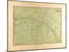 Map of the North Star Sky, 1872-null-Mounted Giclee Print