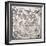 Map of the Northern Sky with Representations of the Constellations, Decorated With-Albrecht Dürer-Framed Giclee Print