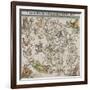 Map of the Northern Sky-Albrecht Dürer-Framed Giclee Print