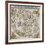 Map of the Northern Sky-Albrecht Dürer-Framed Giclee Print