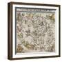 Map of the Northern Sky-Albrecht Dürer-Framed Giclee Print