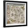 Map of the Northern Sky-Albrecht Dürer-Framed Giclee Print