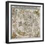 Map of the Northern Sky-Albrecht Dürer-Framed Giclee Print