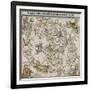 Map of the Northern Sky-Albrecht Dürer-Framed Giclee Print