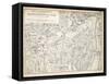 Map of the Operations Which Led to the Capitulation of Ulm, Published by William Blackwood and…-Alexander Keith Johnston-Framed Stretched Canvas