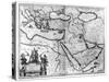 Map of the Ottoman Empire, from the "Atlas Novus"-Joannes Jansson-Stretched Canvas