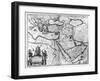 Map of the Ottoman Empire, from the "Atlas Novus"-Joannes Jansson-Framed Giclee Print