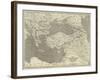 Map of the Ottoman Empire, Kingdom of Greece, and the Russian Provinces on the Black Sea-John Dower-Framed Giclee Print