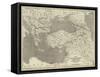 Map of the Ottoman Empire, Kingdom of Greece, and the Russian Provinces on the Black Sea-John Dower-Framed Stretched Canvas