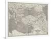 Map of the Ottoman Empire, Kingdom of Greece, and the Russian Provinces on the Black Sea-null-Framed Giclee Print