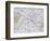 Map of the Paris Metro, 1989-null-Framed Giclee Print