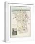 Map of the Parish of Christ Church in Southwark, London, 1821-null-Framed Giclee Print