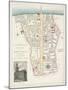 Map of the Parish of Christ Church in Southwark, London, 1821-null-Mounted Giclee Print