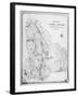 Map of the Parish of Hackney, Surveyed by John Rocque-null-Framed Giclee Print