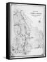 Map of the Parish of Hackney, Surveyed by John Rocque-null-Framed Stretched Canvas