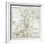 Map of the Parish of St Mary, Islington, London, 1793-Benjamin Baker-Framed Giclee Print