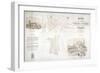 Map of the Parish of St Michael Le Quorne, London, 1853-null-Framed Giclee Print