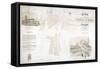 Map of the Parish of St Michael Le Quorne, London, 1853-null-Framed Stretched Canvas