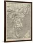 Map of the Proposed Route to China from British Burmah-John Dower-Framed Giclee Print