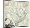 Map of the Province of South Carolina, c.1773-James Cook-Mounted Art Print