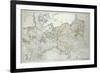 Map of the Prussian States in 1799-German School-Framed Giclee Print