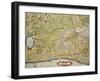 Map of the Region of Piedmont, Italy, from Theatrum Orbis Terrarum-null-Framed Giclee Print