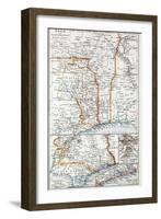 Map of the Republic of Togo, 1899-null-Framed Giclee Print