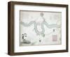 Map of the River Thames from London Bridge to Woolwich, 1802-null-Framed Giclee Print