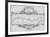 Map of the River Thames from Tilbury to Westminster, Passing Through Kent and Essex, 1740-Joseph Ames-Framed Giclee Print