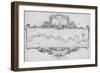 Map of the River Thames from Tilbury to Westminster, Passing Through Kent and Essex, 1740-Joseph Ames-Framed Giclee Print