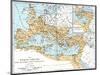 Map of the Roman Empire, 2nd Century Ad-null-Mounted Giclee Print