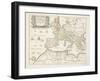 Map of the Roman Empire, C.1675-76-Nicolas Sanson D'abbeville-Framed Giclee Print