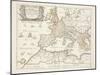 Map of the Roman Empire, C.1675-76-Nicolas Sanson D'abbeville-Mounted Giclee Print