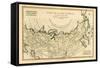Map of the Russian Empire, in Europe and Asia, from 'Atlas De Toutes Les Parties Connues Du Globe…-Charles Marie Rigobert Bonne-Framed Stretched Canvas