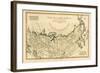 Map of the Russian Empire, in Europe and Asia, from 'Atlas De Toutes Les Parties Connues Du Globe…-Charles Marie Rigobert Bonne-Framed Giclee Print