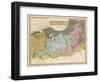 Map of the Russian Empire-J. Wallis-Framed Art Print